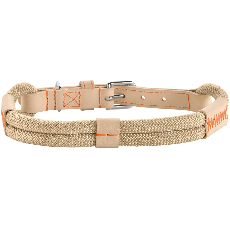 MALIA Set Halsband & Leine | beige