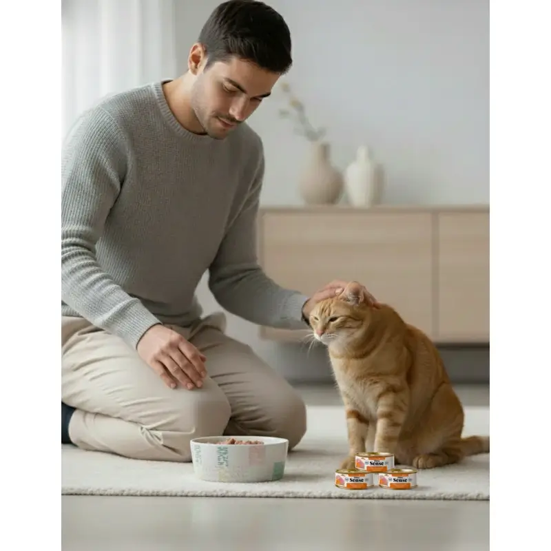 Dibaq Sense Comida Húmeda Gatos Esterilizado Pavo Con Calabaza, 12 x 70 gr