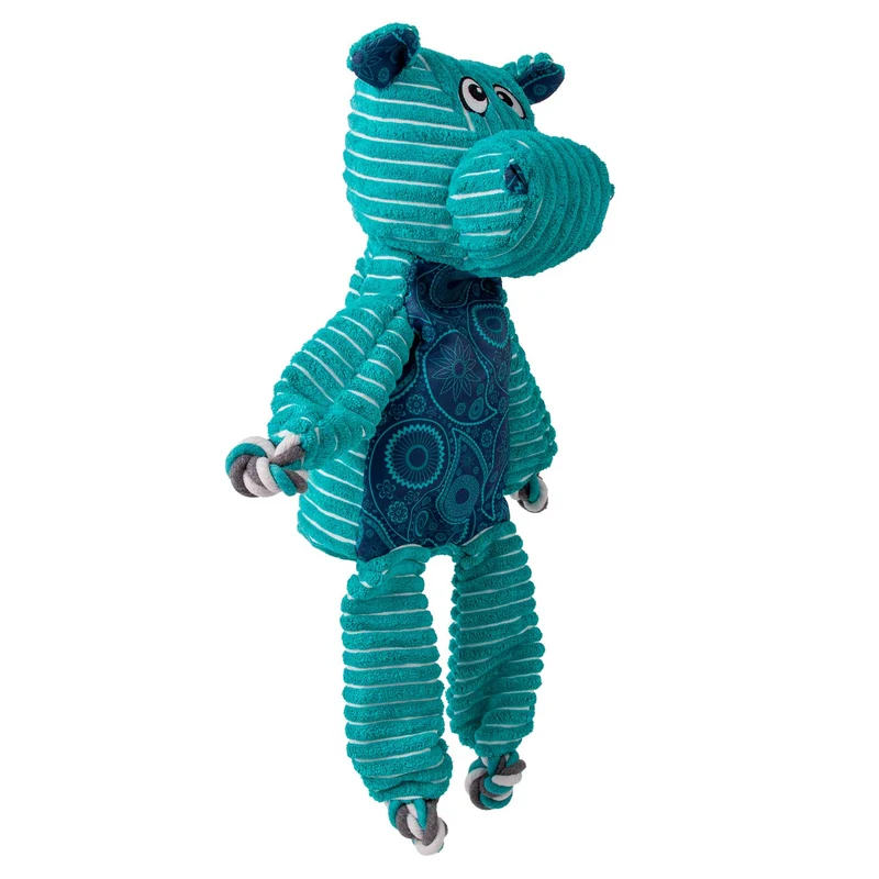 Hundespielzeug KONG® Floppy Knots® Hippo Jumbo