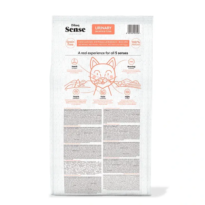Dibaq Sense Pienso Gatos Grain Free Urinary, 6 kg