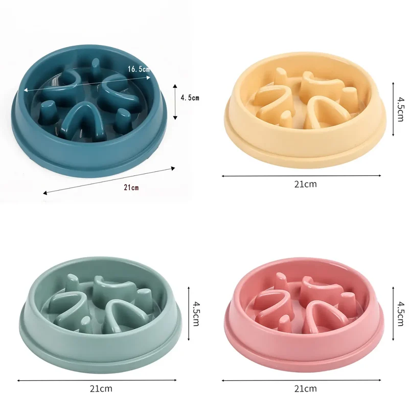 Gamelle Anti-Glouton Légère – Petit Prix, 4 Coloris