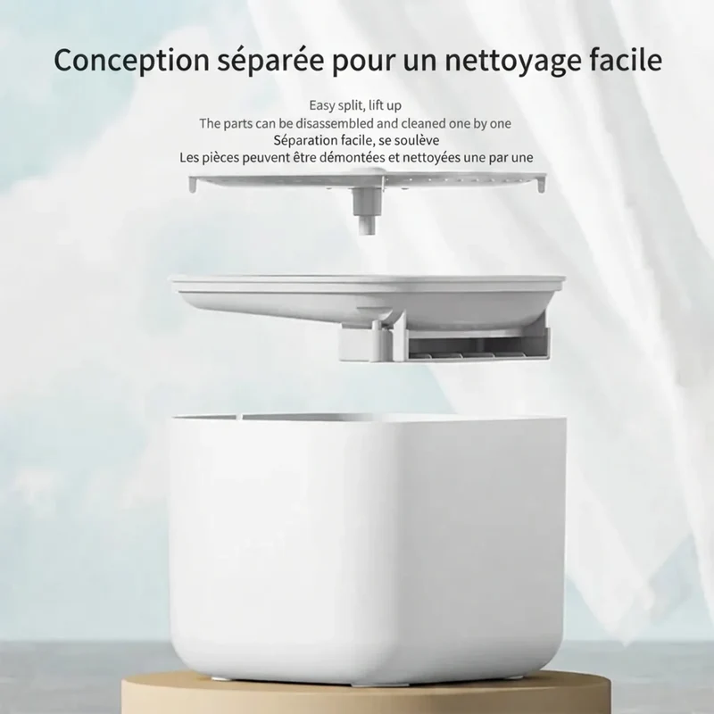 Fontaine à Eau 3L Silencieuse – Filtration Continue USB
