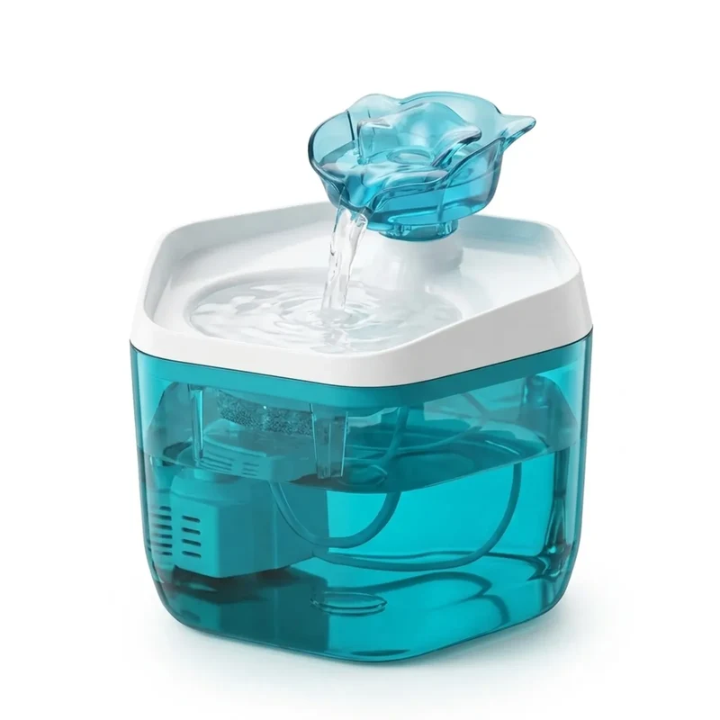 Fontaine à Eau Compacte 1,2L USB – Idéale Chaton et Petit Chat