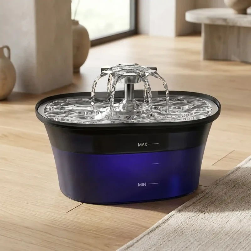 Fontaine à Eau 2,5L USB – Version Simple ou avec Capteur de Mouvement