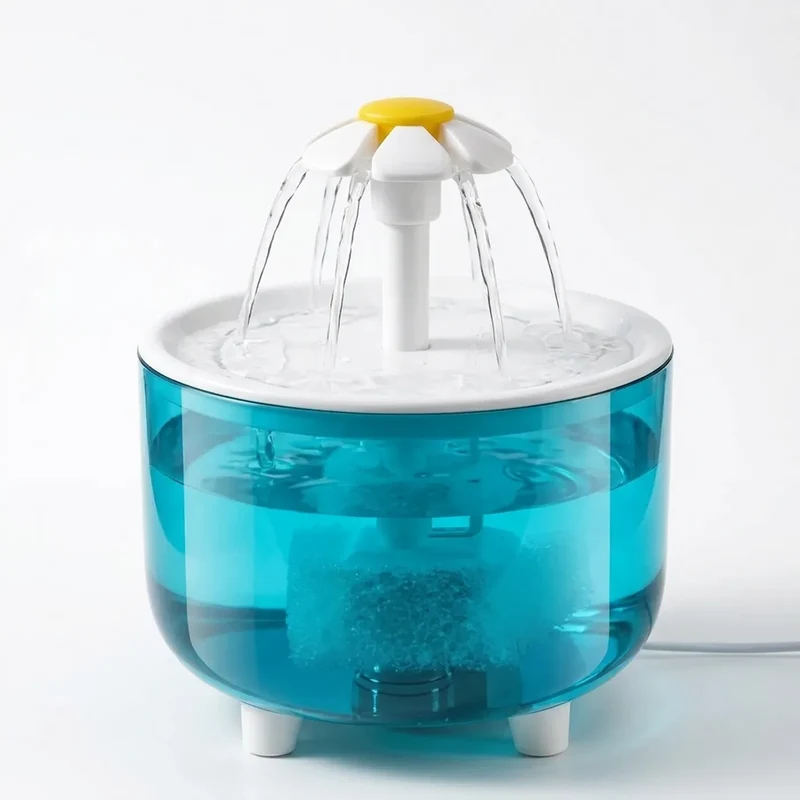 Fontaine à Eau 1,2L avec 4 Filtres Inclus