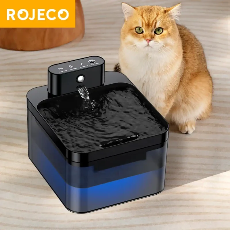 Fontaine à Eau Sans Fil 2,2L – Capteur Infrarouge