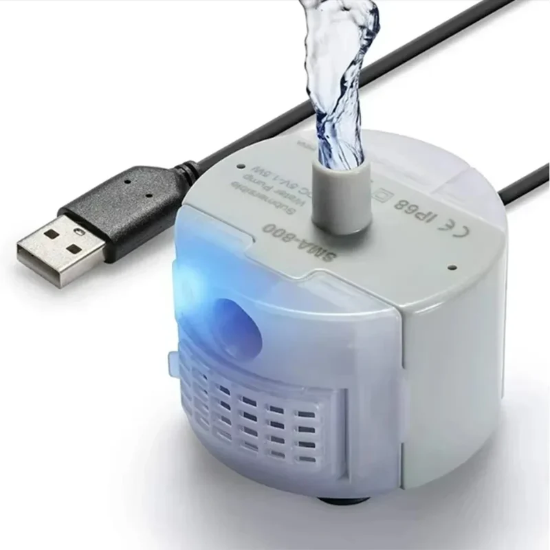 Pompe de Rechange USB pour Fontaine à Eau – Avec ou Sans Veilleuse