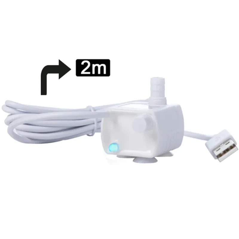 Pompe de Rechange USB pour Fontaine à Eau – Avec ou Sans Veilleuse