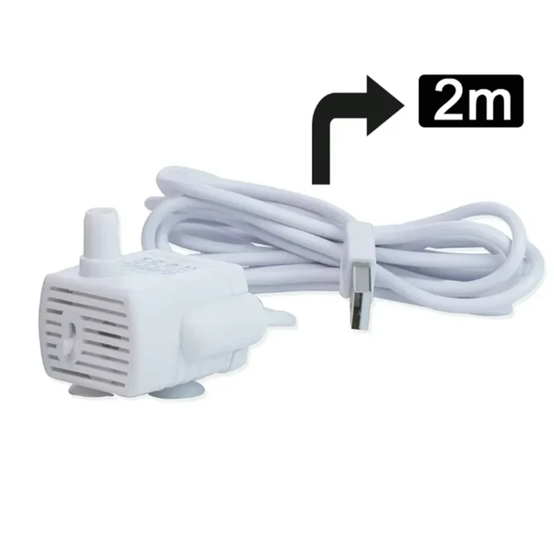 Pompe de Rechange USB pour Fontaine à Eau – Avec ou Sans Veilleuse