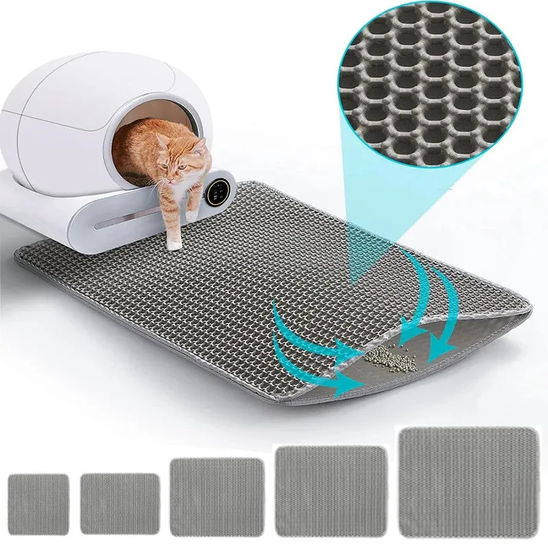 Tapis de Litière Double Couche – Waterproof, Antidérapant, 5 Tailles