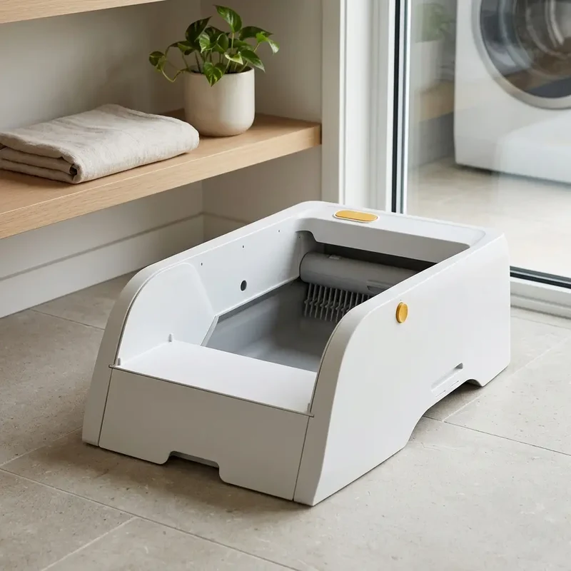 Litière Automatique Écran Tactile, Silencieuse