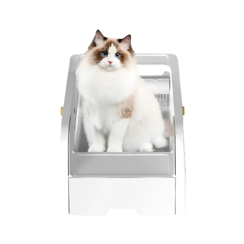 Litière Automatique Écran Tactile, Silencieuse