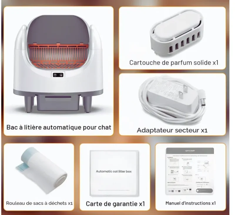 Litière Automatique Semi Fermée