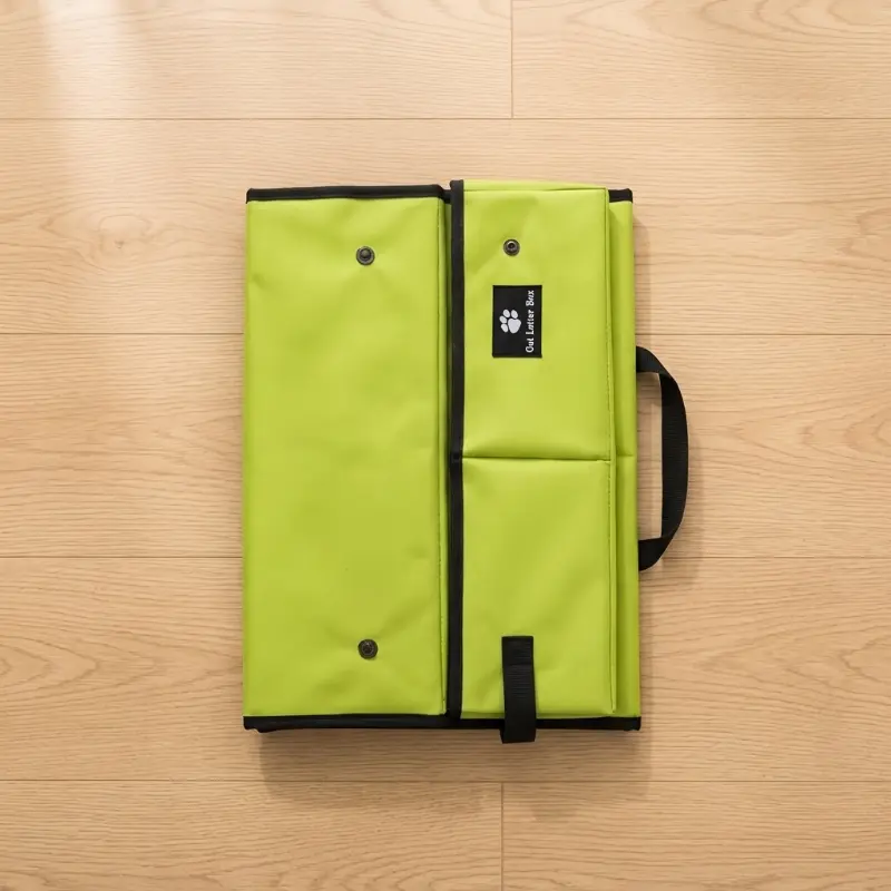 Bac a Litiere Pliable Voyage – pour Déplacements