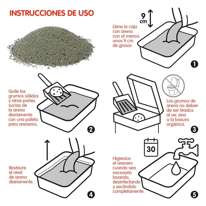 Classic Cat Litter - Arena de bentonita sódica con carbón activo