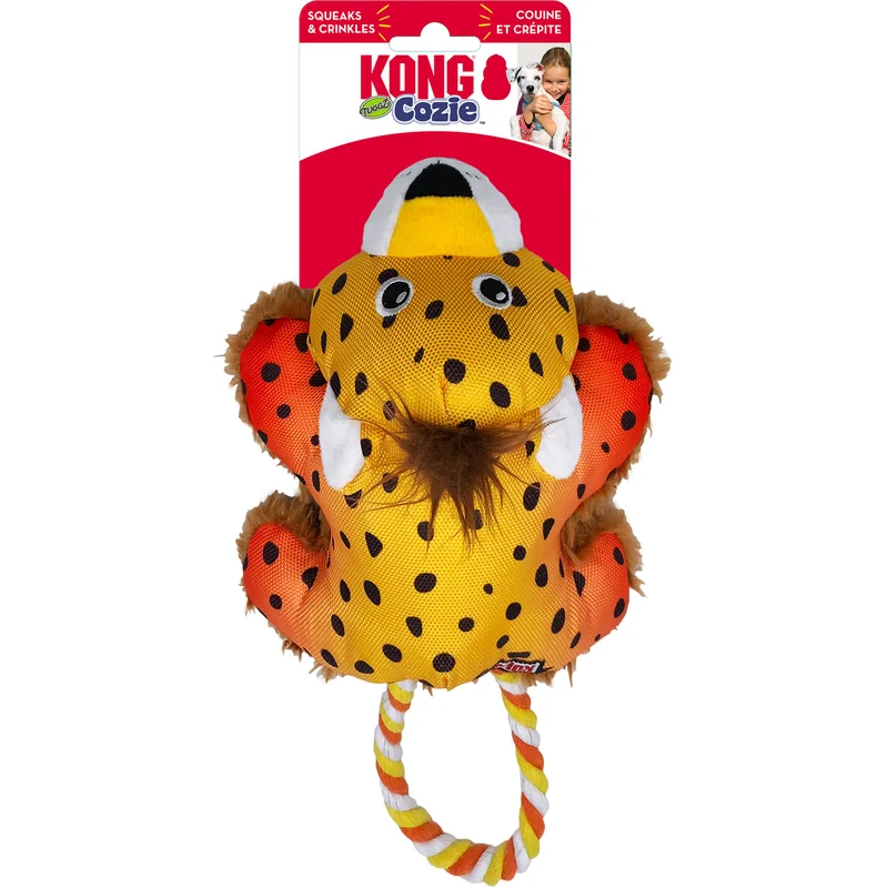 Hundespielzeug KONG® Cozie™ Tuggz Cheetah