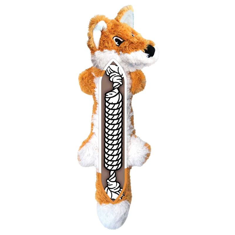 Hundespielzeug KONG® Scrunch Knots Fuchs