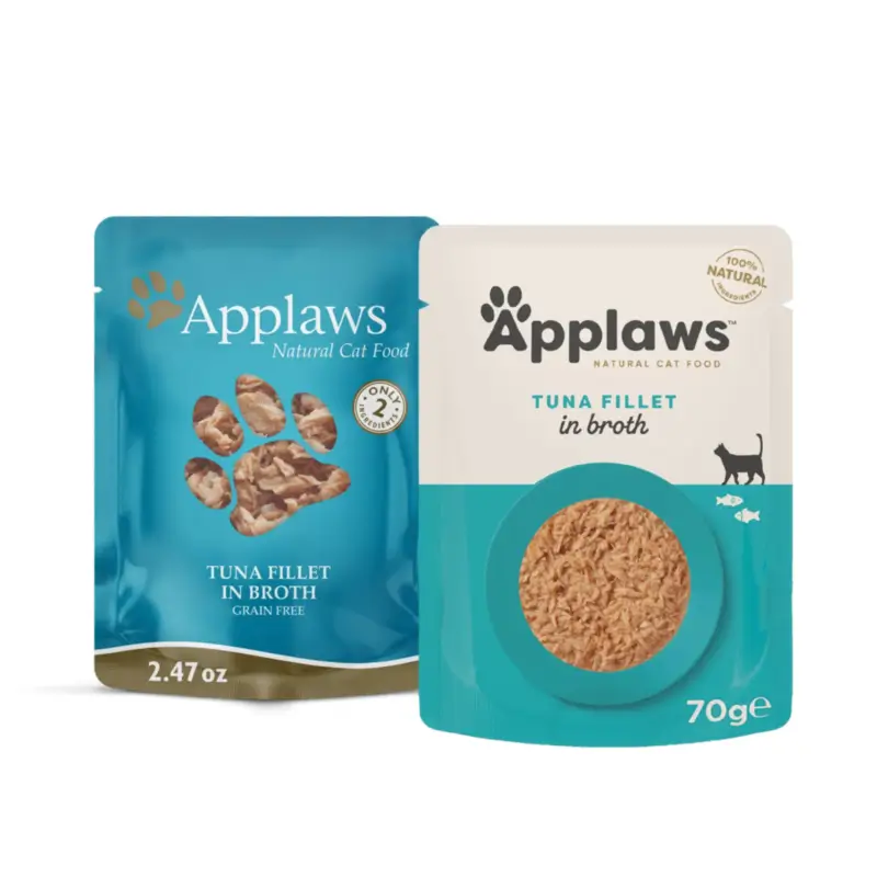 Applaws Cat Sobre Filete De Atun En Caldo, 12x70 gr