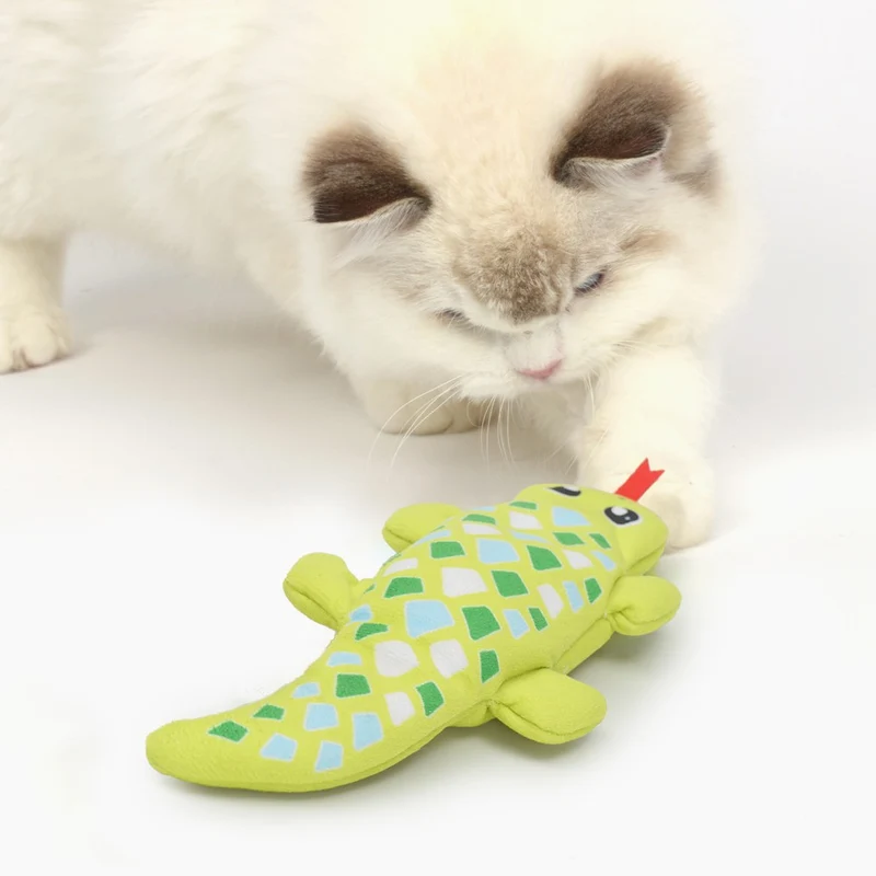 Jouet Catit Groovy - Gecko - Vert