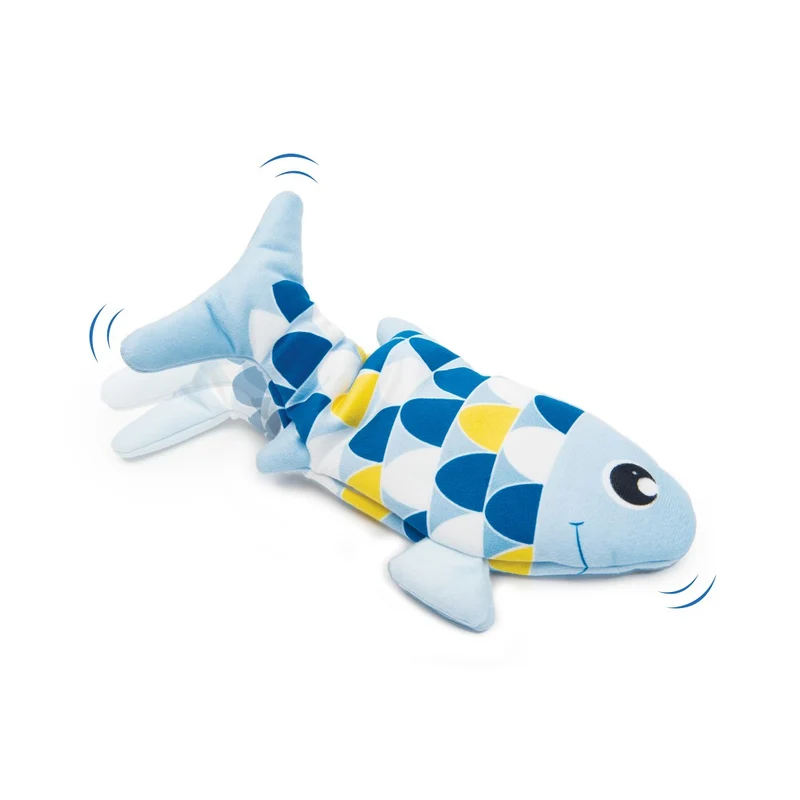 Jouet Catit Groovy - Poisson - Bleu