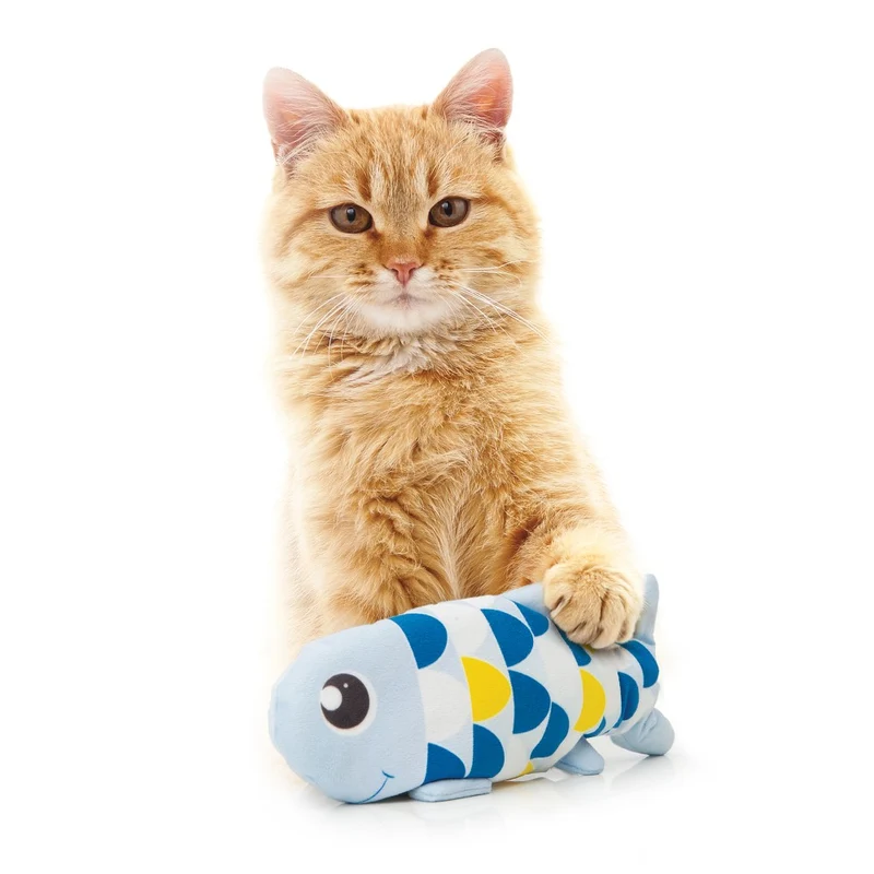 Jouet Catit Groovy - Poisson - Bleu