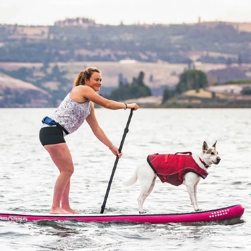 Kurgo Veste de sauvetage Surf'n'turf pour chien, Rouge