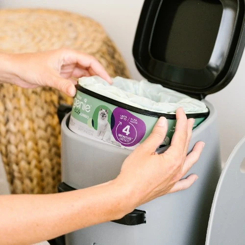 Litter Genie Recharge Jumbo Eco pour poubelle Litter Genie, Dure jusqu'à 4 mois