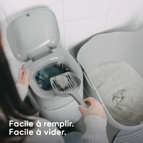 Litter Genie Poubelle à litière pour chat Easy Roll