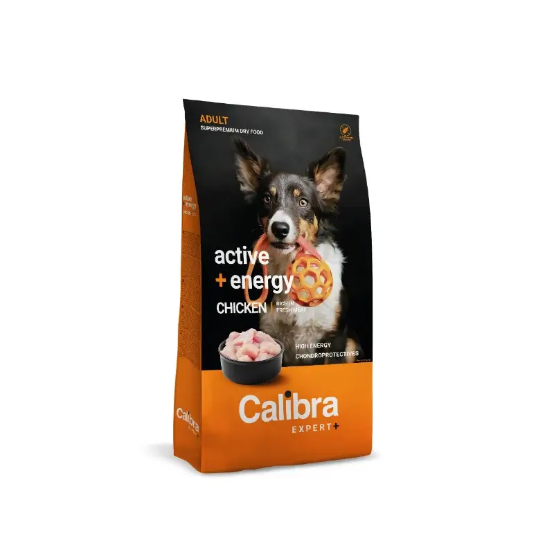 Calibra Dog Expert+ Adult Active & Energy Pollo Pienso 750G
