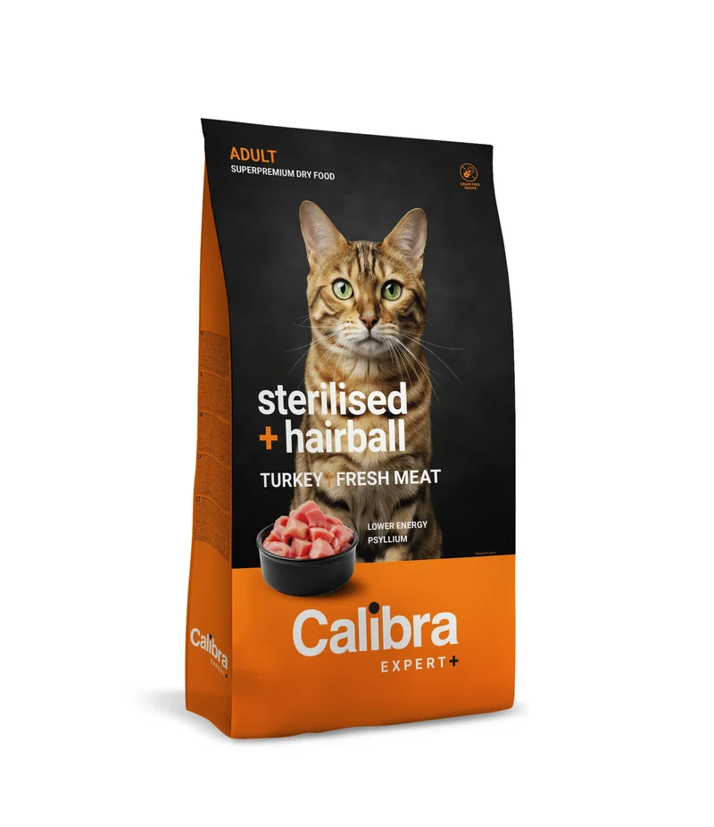 Calibra Cat Expert+ Adult Sterilised & Hairball Pienso 6Kg