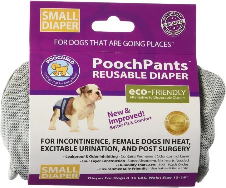 PoochPants - Couche lavable pour femelles