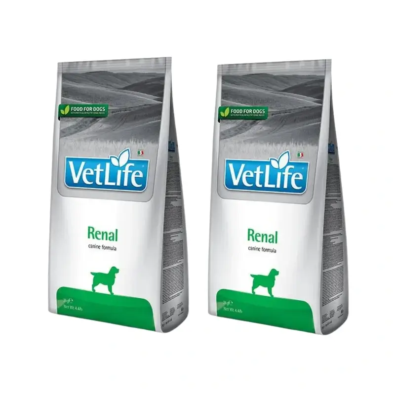 Farmina Vet Life Cat Renal 5Kg, Pienso Para Gatos, Pack De 2