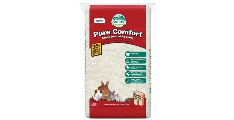 Oxbow litière comfort papier blanc