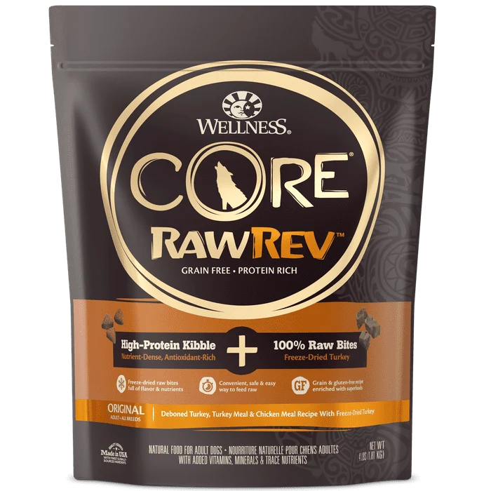 Wellness CORE RawRev Grain Free Original Dry Dog Kibble