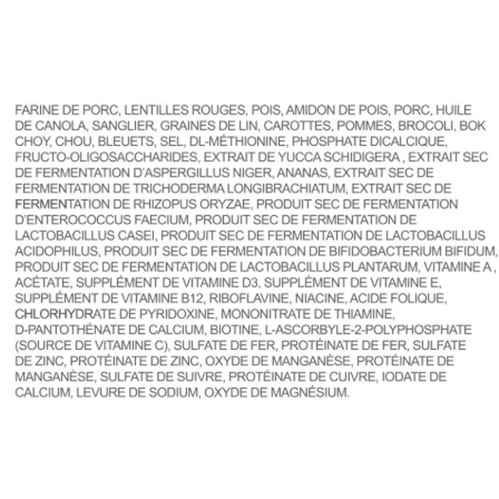 Nourriture pour chien Horizon Pulsar sans grain Porc