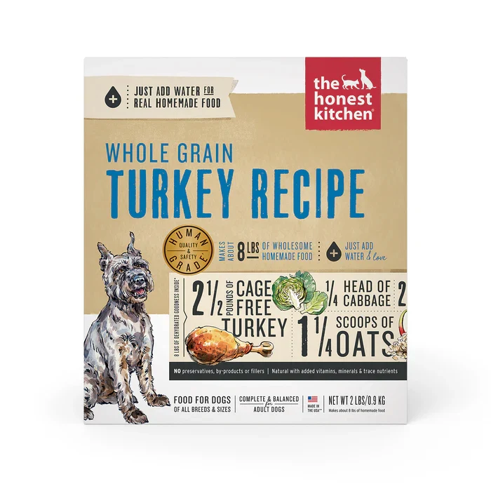 The Honest Kitchen Keen déshydraté dinde grain entier pour chiens