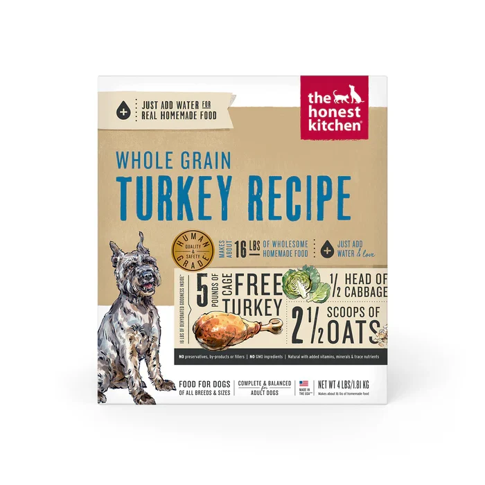 The Honest Kitchen Keen déshydraté dinde grain entier pour chiens