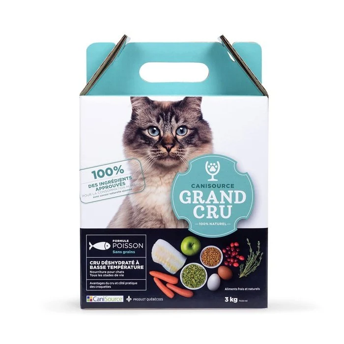 CaniSource pour chat, poisson sans grain