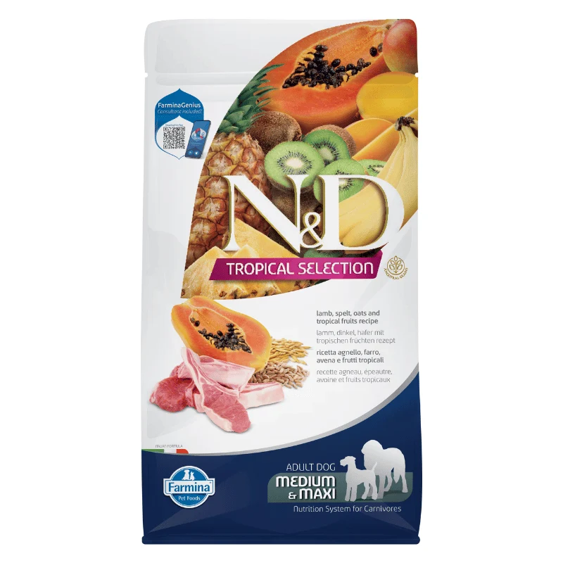 Farmina N&D Tropical Selection Chien Agneau Moyen/Grand