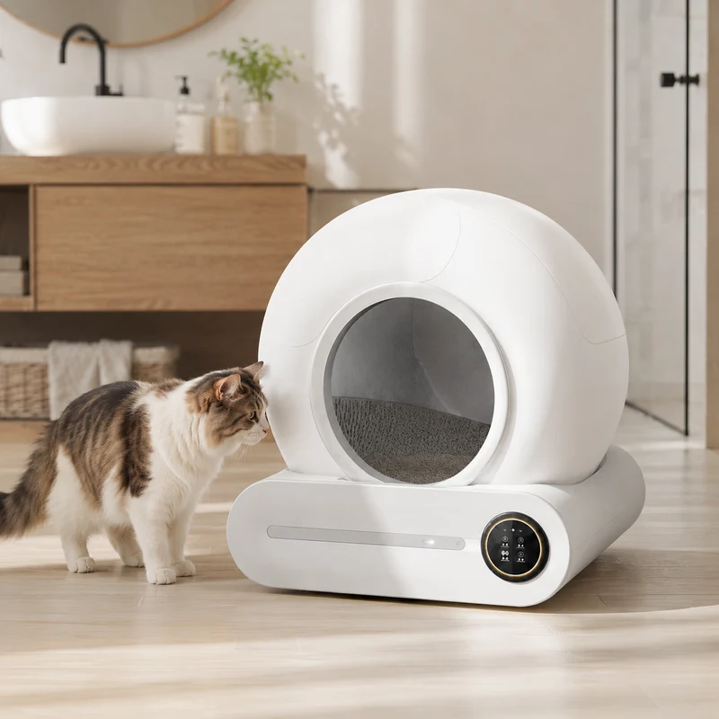 Litière Automatique Connectée pour Chat