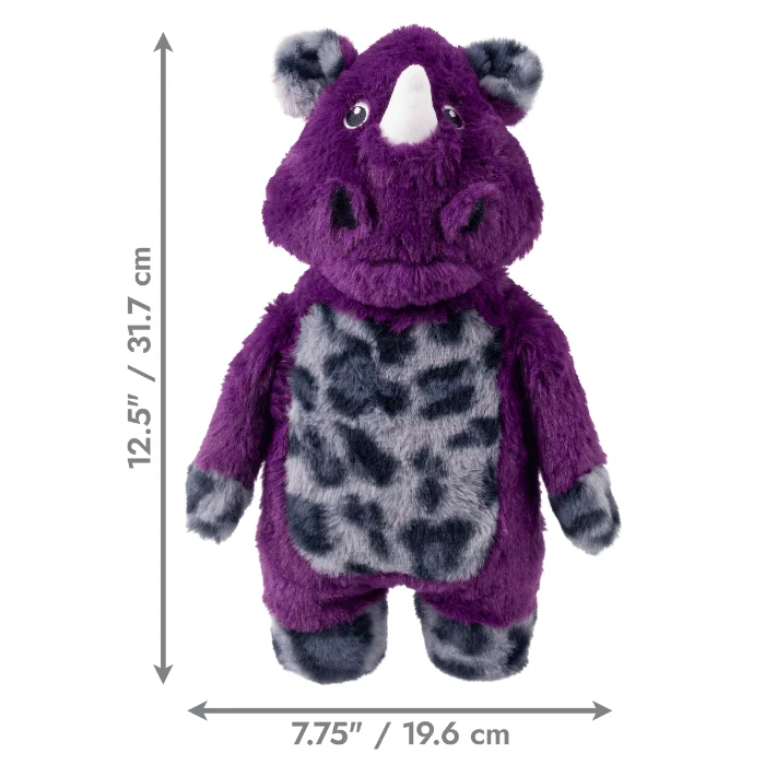 Kong Jungle Jamz Rhinocéros peluche pour chien