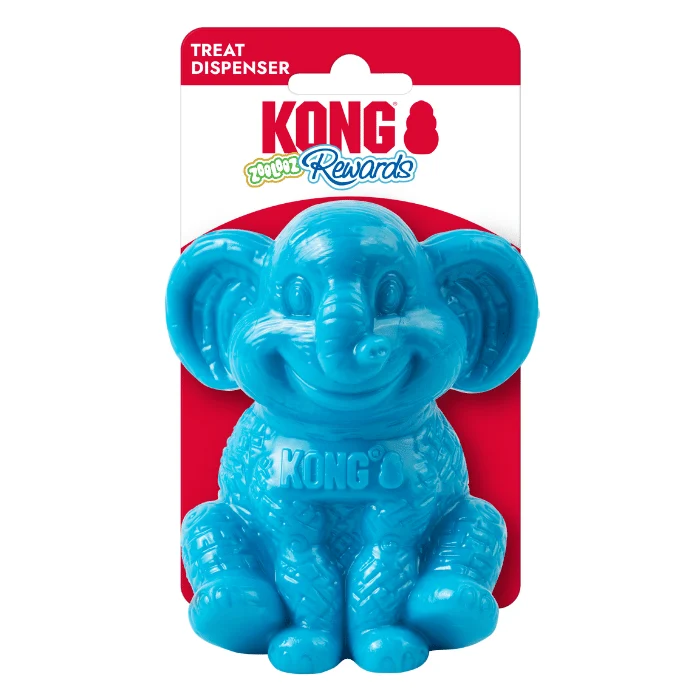 Kong Zoolooz Éléphant distributeur de gâteries pour chien
