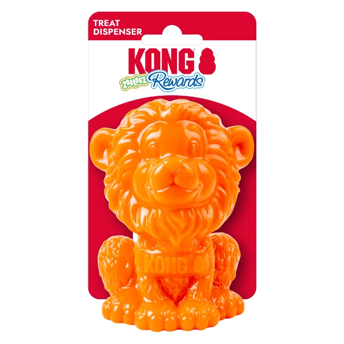 Kong Zoolooz Lion distributeur de gâteries pour chien