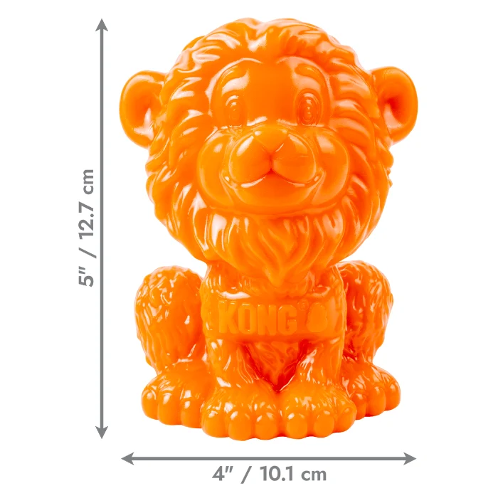 Kong Zoolooz Lion distributeur de gâteries pour chien