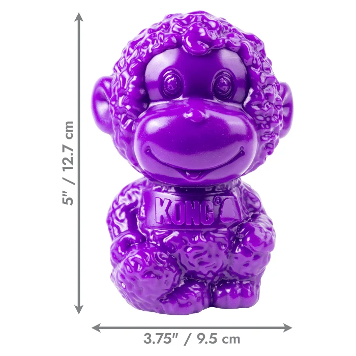 Kong Zoolooz Singe distributeur de gâteries pour chien