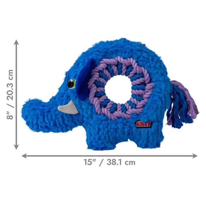 Kong Ringaroos Éléphant jouet pour chien