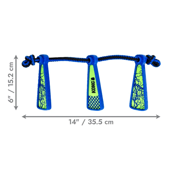 Kong Whirlz Corde jouet de rapporter pour chien
