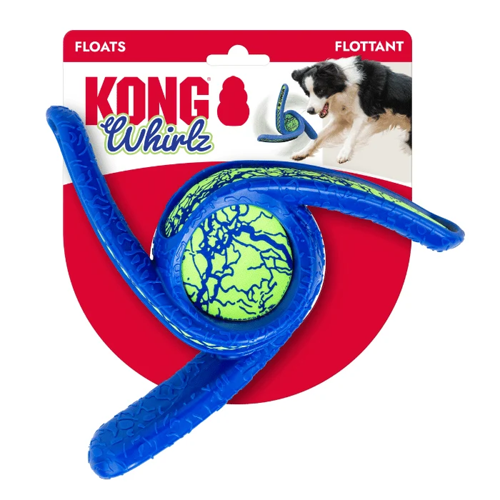 Kong Whirlz Throw jouet de rapporter pour chien