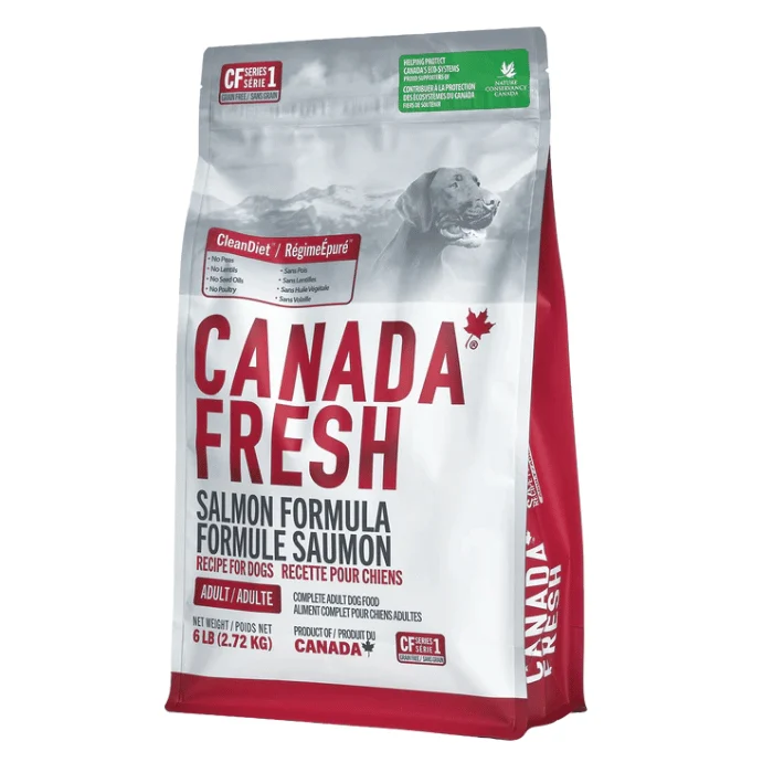 Nourriture pour chien Canada Fresh CF1 au saumon