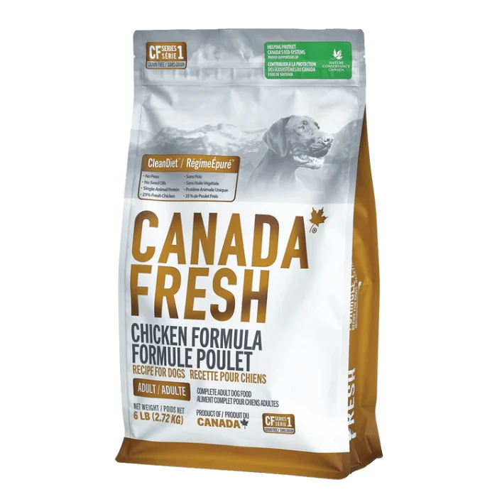 Nourriture pour chien Canada Fresh CF1 au poulet